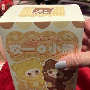 Yooki Bear-Themed  blind Box could be Secret ! New unopened take a bite bear